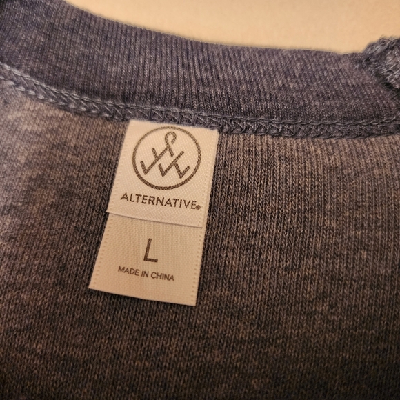 Slate Blue Fleece Sweatshirt - Picture 8 of 9